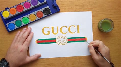 how to draw gucci|pictures of the Gucci logo.